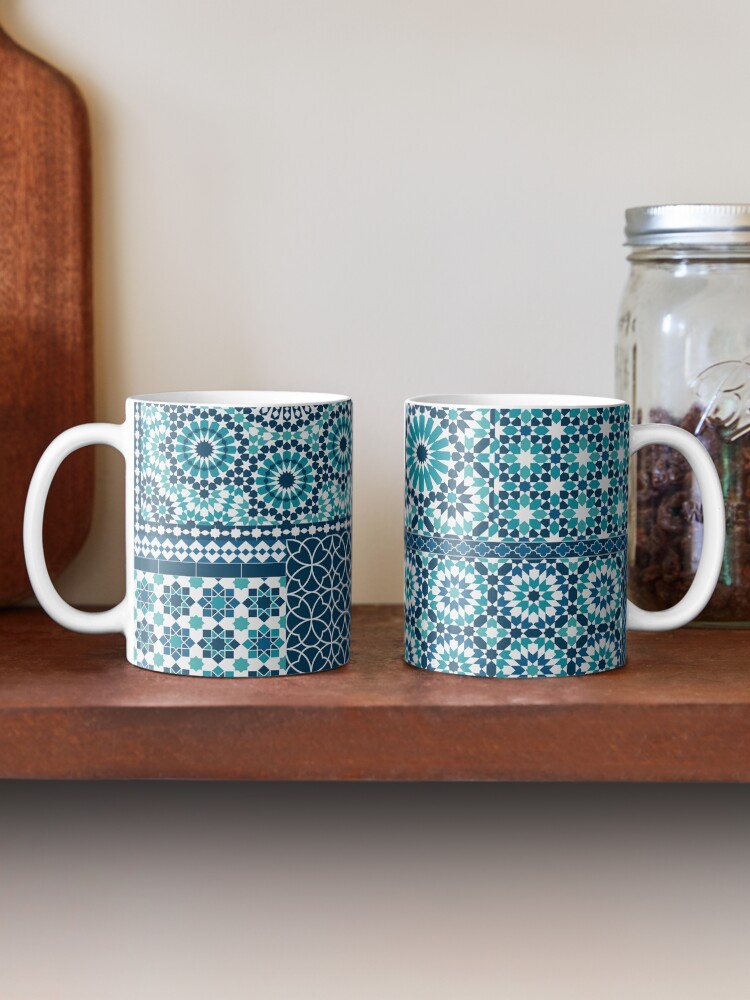 Alternate view of Moroccan tiles 1 Mug