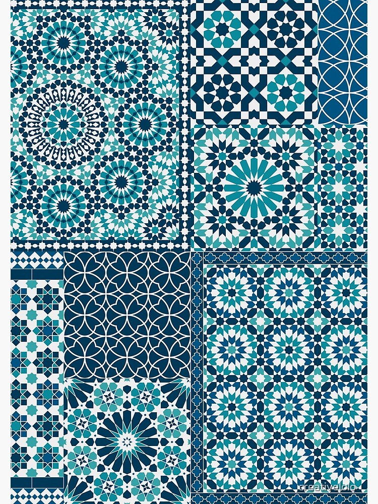 Moroccan tiles 1 by creativelolo