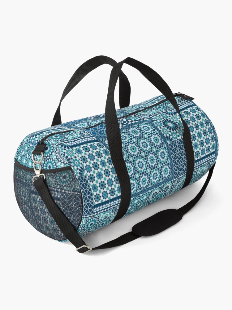 Alternate view of Moroccan tiles 1 Duffle Bag