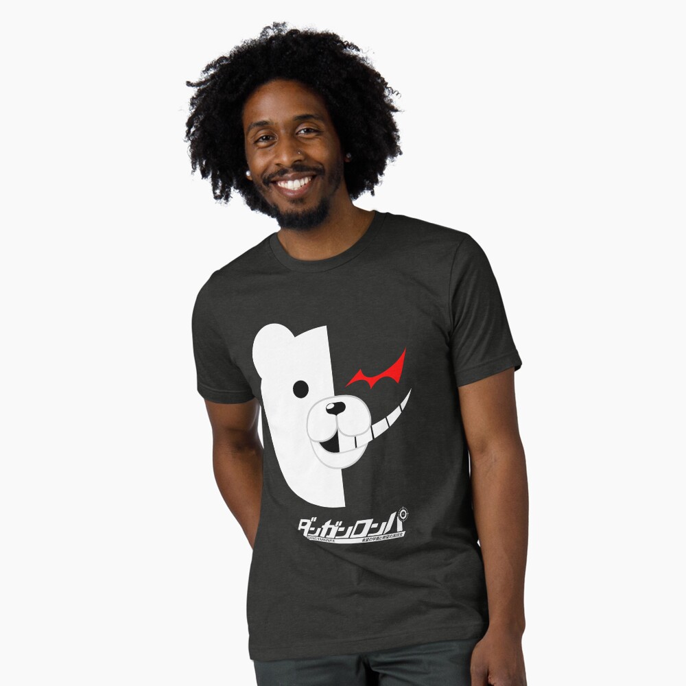 Dangan Ronpa Monokuma Shirt Essential T Shirt For Sale By Vergil Tee,mens 01,triblend Close 