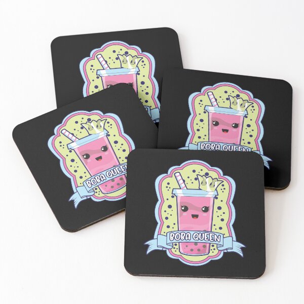 Item preview, Cute Boba Queen Kawaii Bubble Tea Boba Anime designed and sold by perfectpresents.