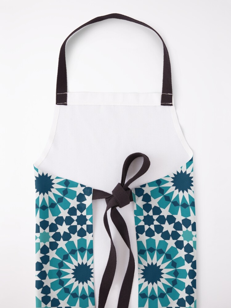 Alternate view of Moroccan tiles 2 Apron
