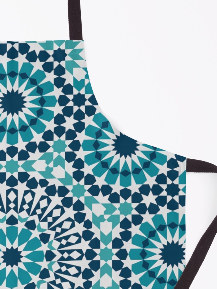 Alternate view of Moroccan tiles 2 Apron