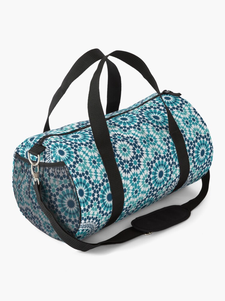 Alternate view of Moroccan tiles 2 Duffle Bag