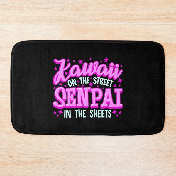 Item preview, Kawaii On The Street Senpai In The Sheets Anime designed and sold by perfectpresents.