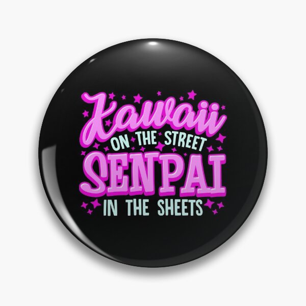 Item preview, Kawaii On The Street Senpai In The Sheets Anime designed and sold by perfectpresents.