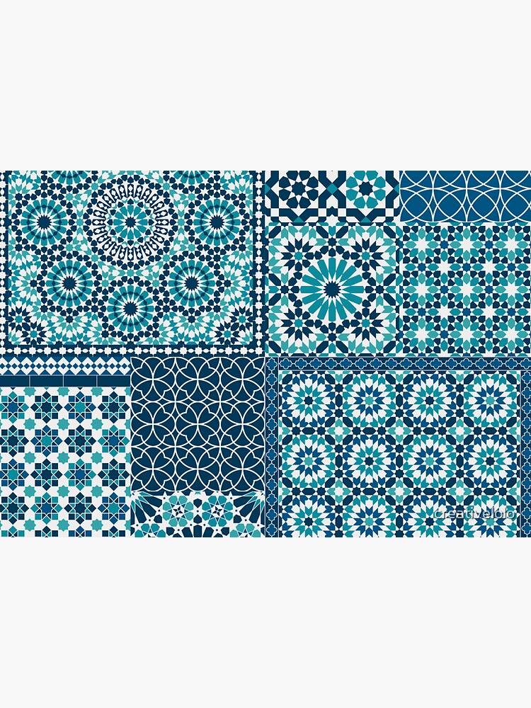 Moroccan tiles 1 by creativelolo