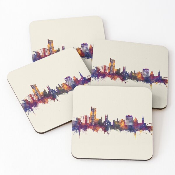 Item preview, Wolverhampton England Skyline designed and sold by ArtPrints.
