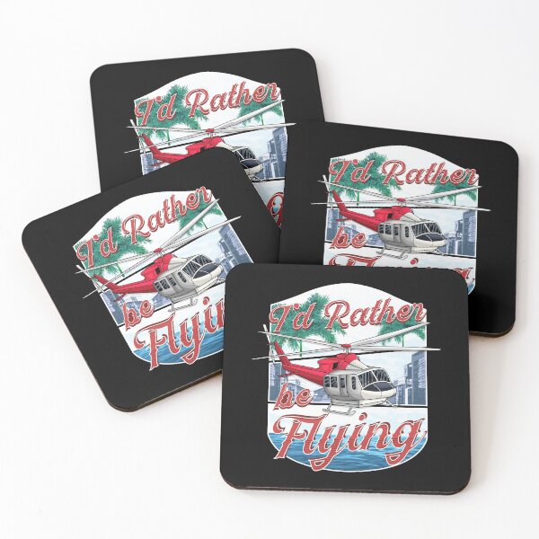 Item preview, I'd Rather Be Flying Helicopter Pilot Aviation designed and sold by perfectpresents.