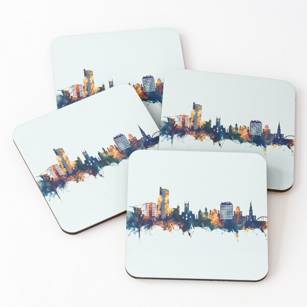 Item preview, Wolverhampton England Skyline designed and sold by ArtPrints.