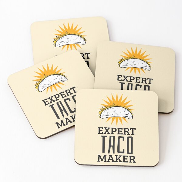 Item preview, Expert Taco Maker Home Cook Funny Quote designed and sold by javes93.