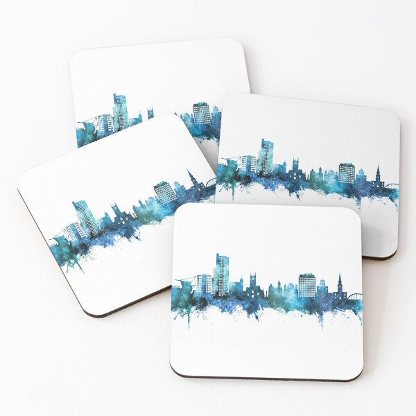 Item preview, Wolverhampton England Skyline designed and sold by ArtPrints.