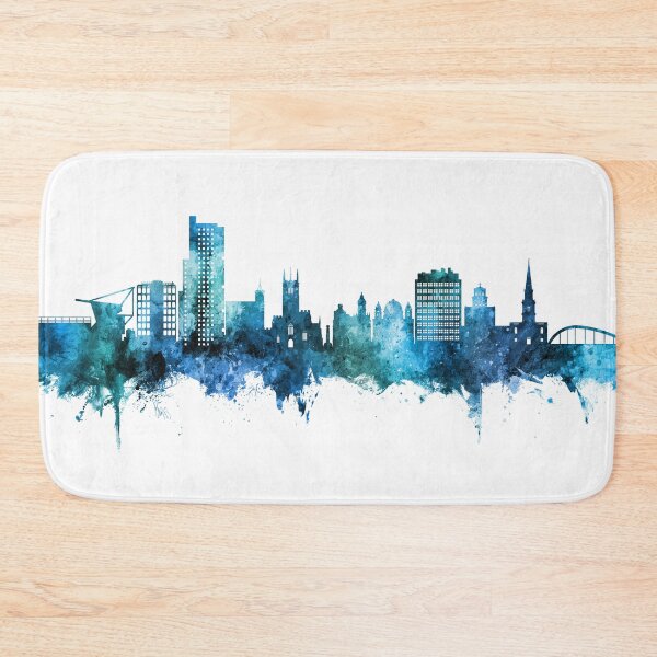 Item preview, Wolverhampton England Skyline designed and sold by ArtPrints.