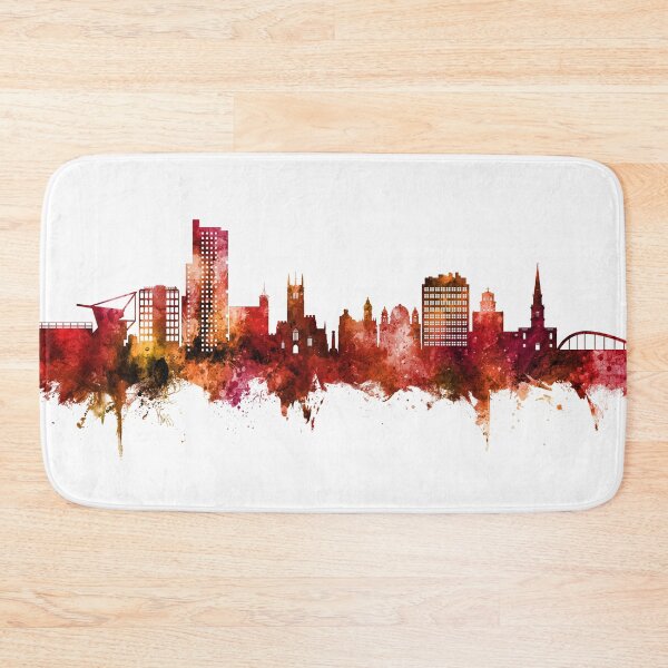 Item preview, Wolverhampton England Skyline designed and sold by ArtPrints.