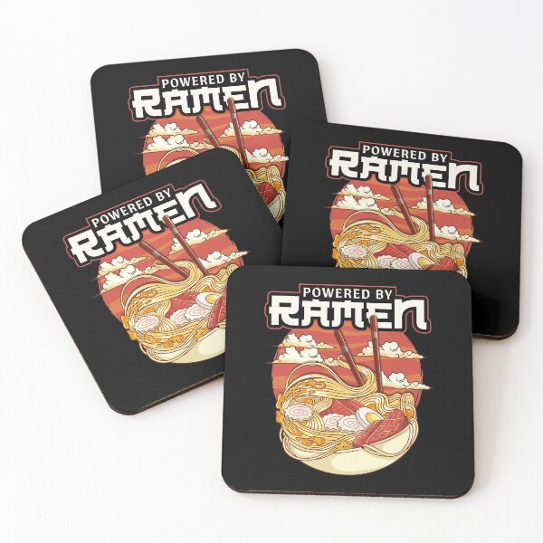 Item preview, Powered By Ramen Cute & Funny Anime Kawaii designed and sold by perfectpresents.