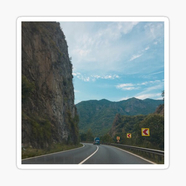 Mountains Sticker
