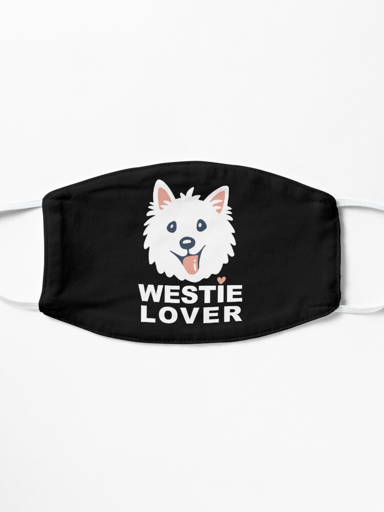 Alternate view of Westie Lover Mask