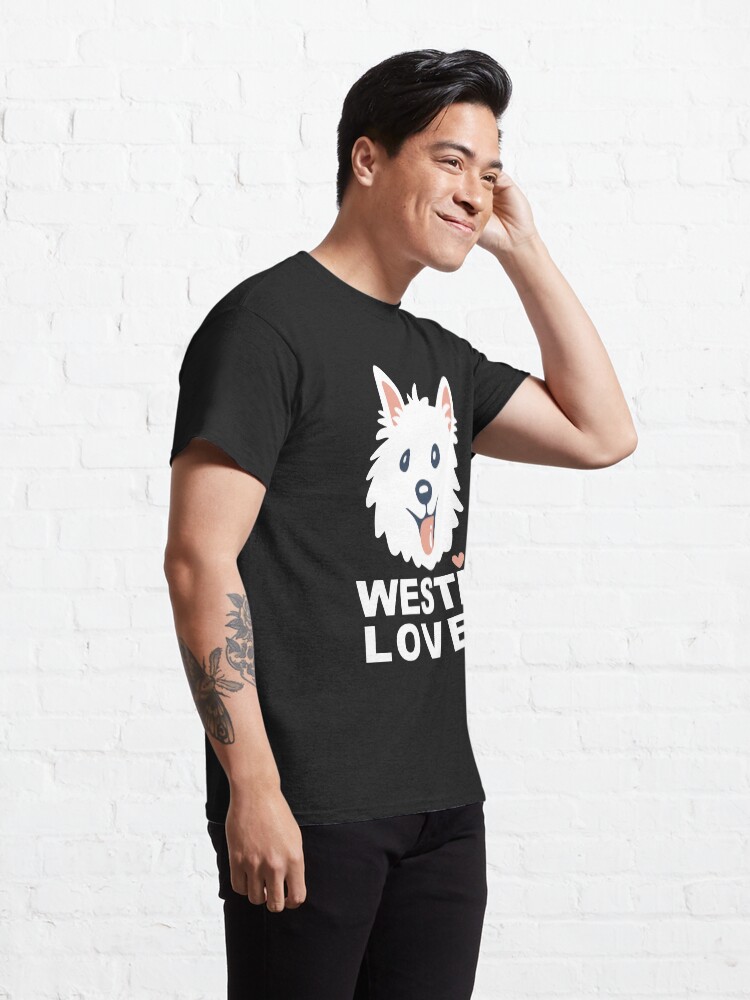 Alternate view of Westie Lover Classic T-Shirt