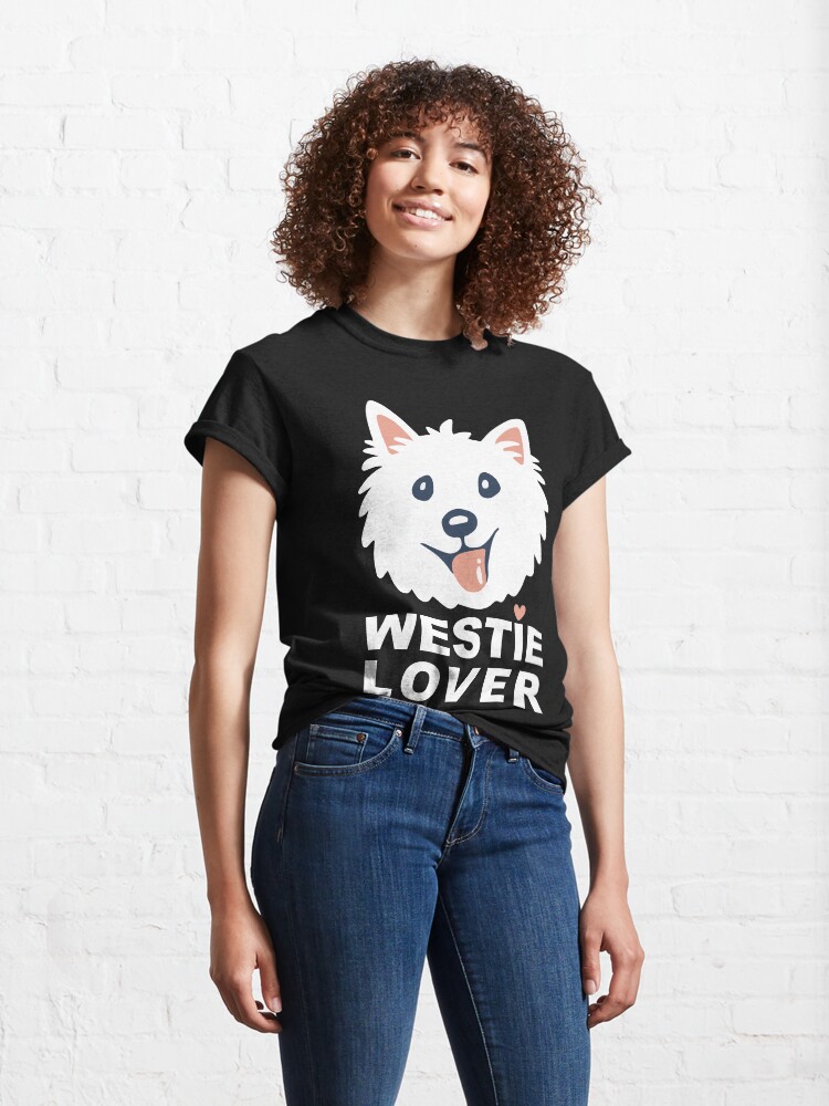 Alternate view of Westie Lover Classic T-Shirt