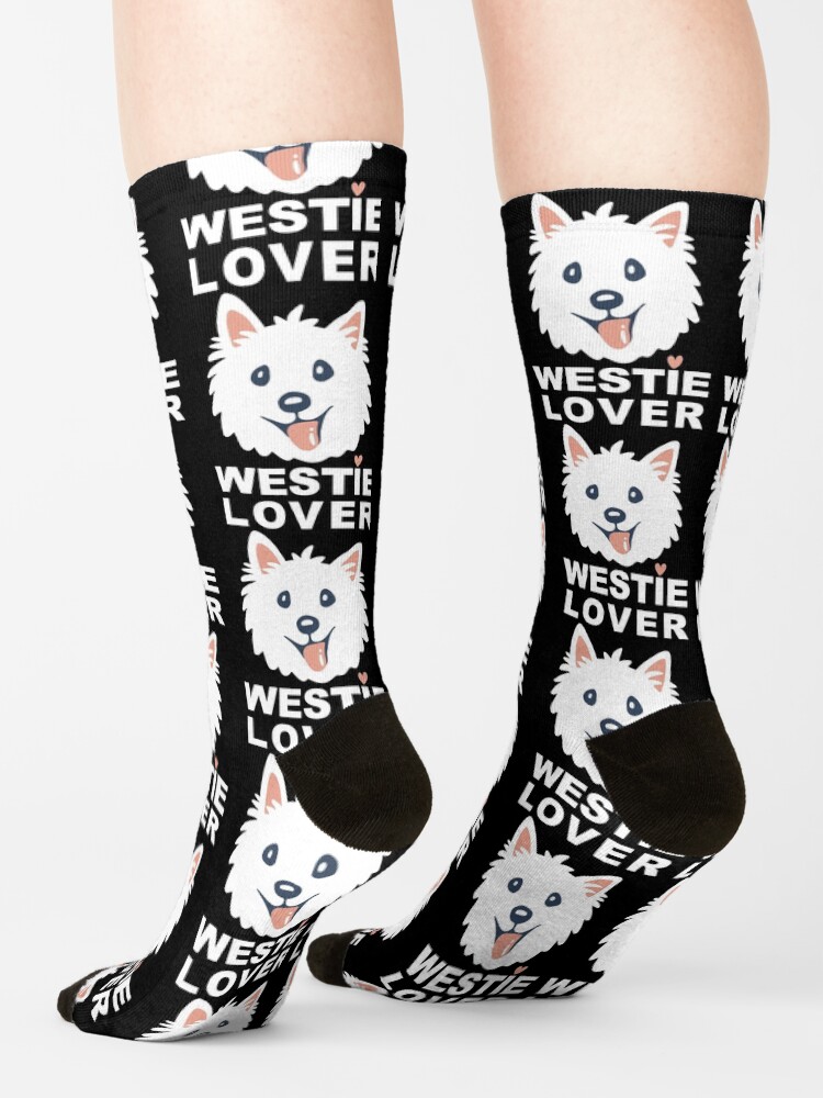 Alternate view of Westie Lover Socks