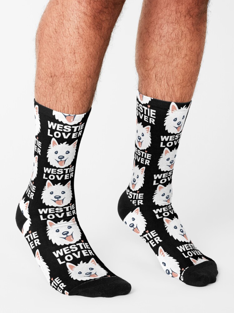 Alternate view of Westie Lover Socks