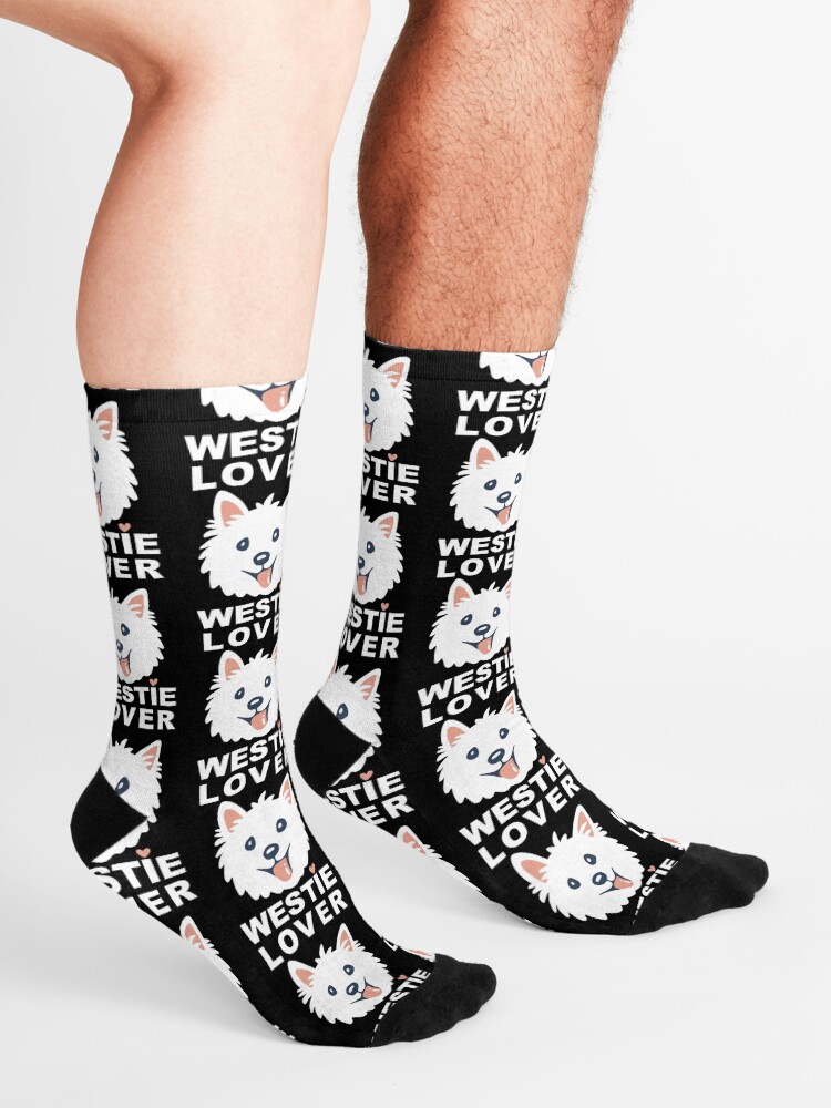 Alternate view of Westie Lover Socks