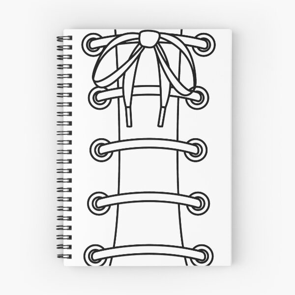 Item preview, Laced Up Laces with Eyelets White designed and sold by forfun-art.