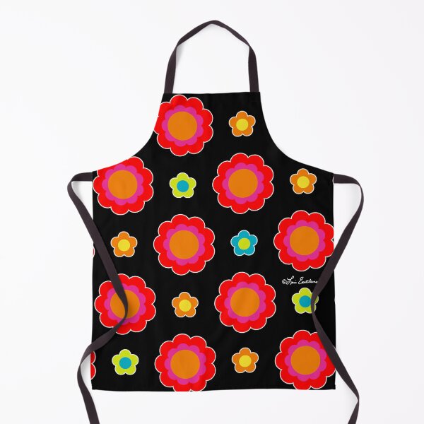 Item preview, Fun Flowers on Black designed and sold by Lois Eastlund.