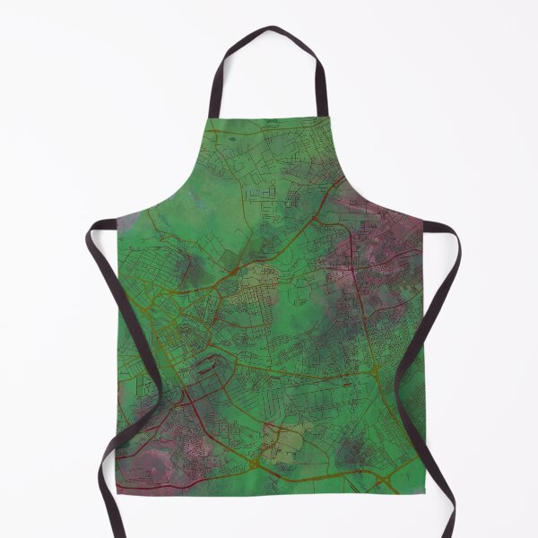 Item preview, Nairobi Kenya Watercolor Street Map Green Planet designed and sold by IvonDesign.