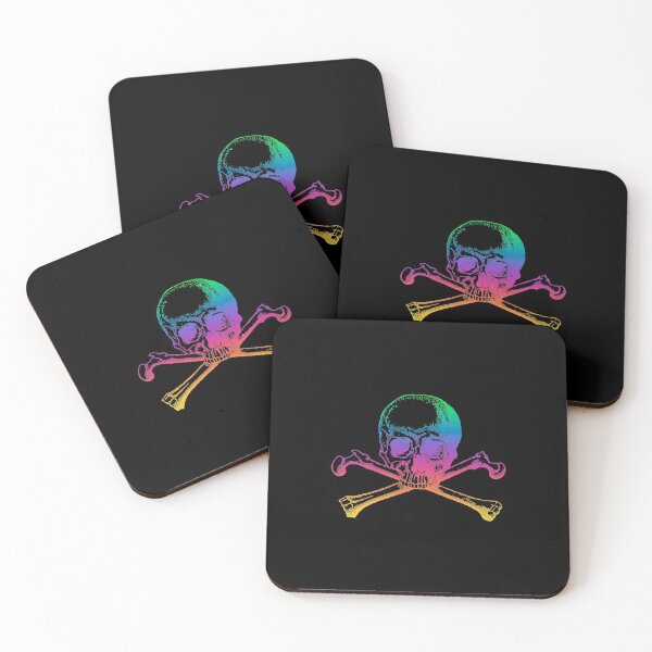 Item preview, Skull and crossbone: rainbow designed and sold by Blacklinesw9.