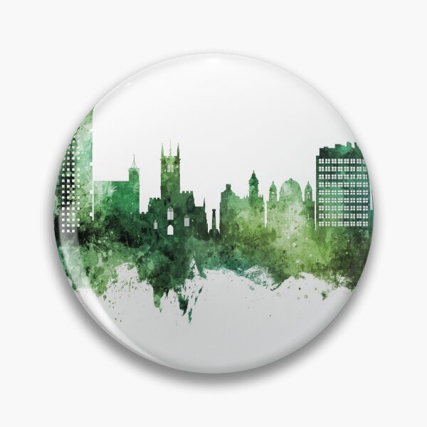 Item preview, Wolverhampton England Skyline designed and sold by ArtPrints.