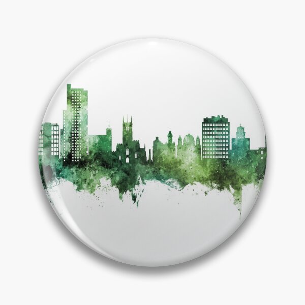 Item preview, Wolverhampton England Skyline designed and sold by ArtPrints.