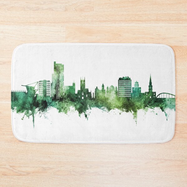 Item preview, Wolverhampton England Skyline designed and sold by ArtPrints.