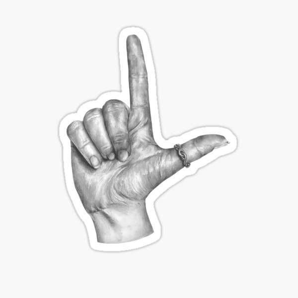 Loser Sign Stickers Redbubble