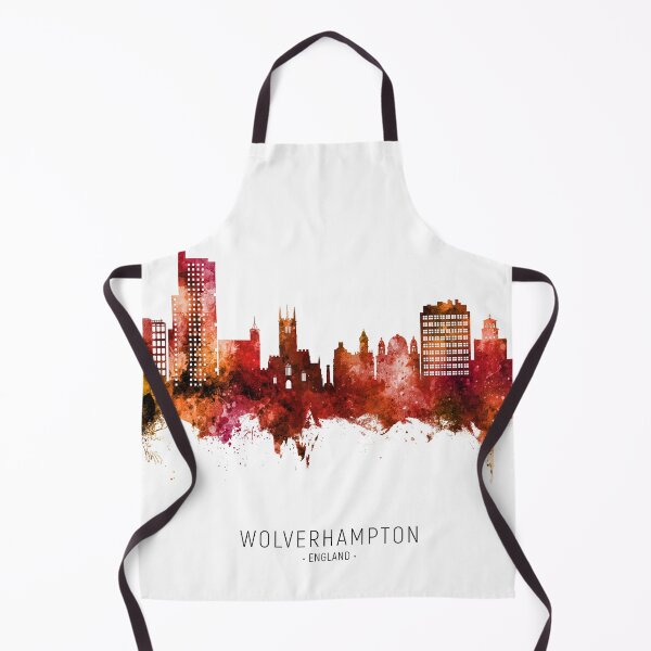 Item preview, Wolverhampton England Skyline designed and sold by ArtPrints.