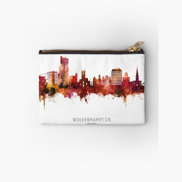 Item preview, Wolverhampton England Skyline designed and sold by ArtPrints.