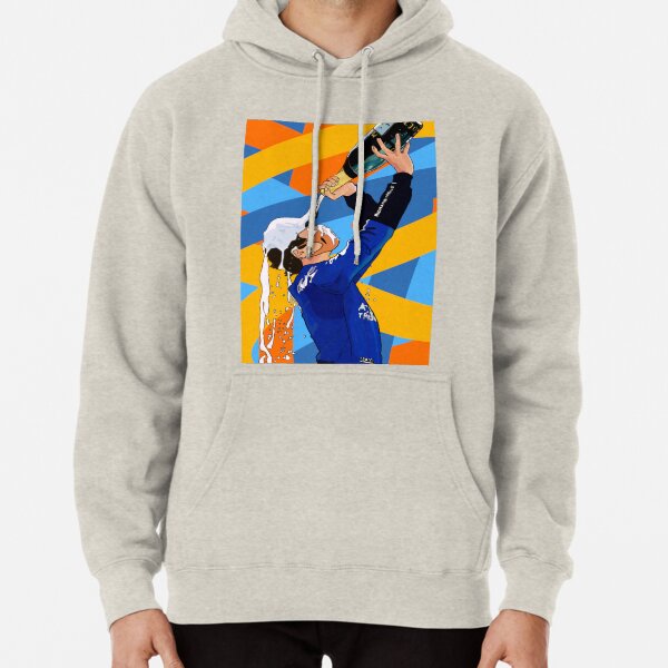 Lando Norris Colourful Austria Podium Pullover Hoodie