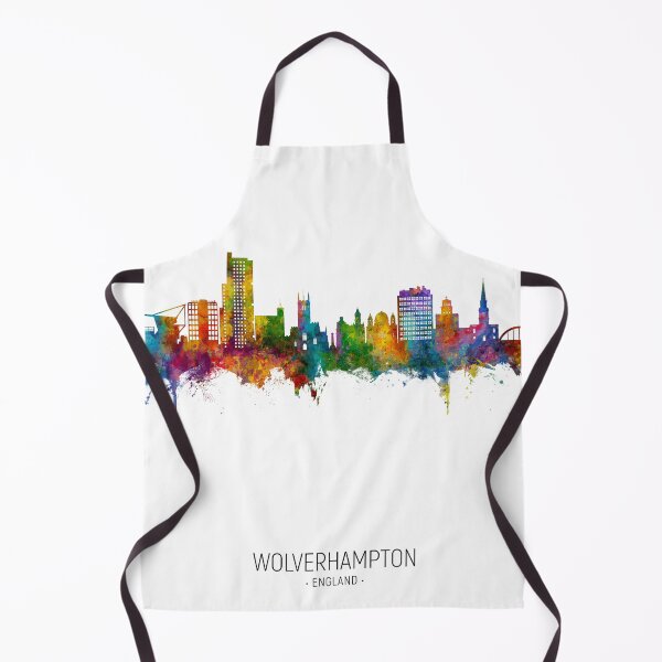 Item preview, Wolverhampton England Skyline designed and sold by ArtPrints.