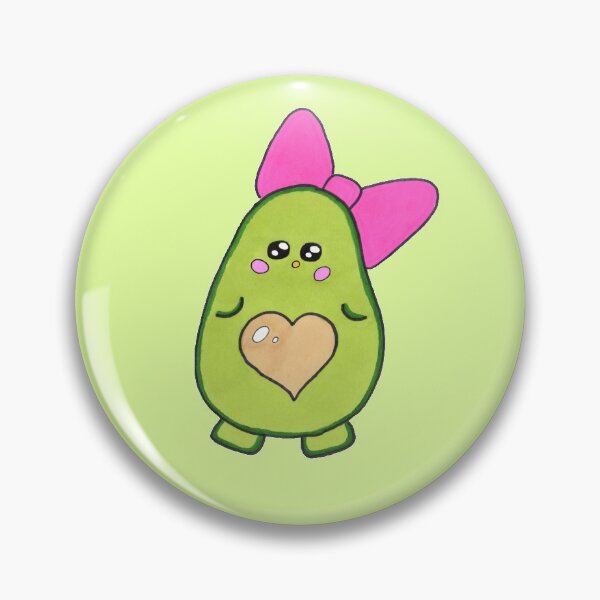 Item preview, Copy of My cute avocado on green background designed and sold by Kitten2525.