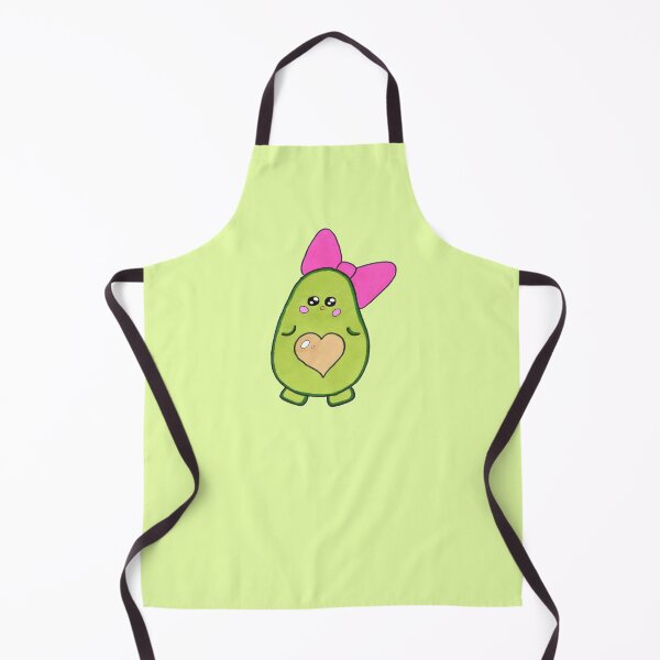 Item preview, Copy of My cute avocado on green background designed and sold by Kitten2525.