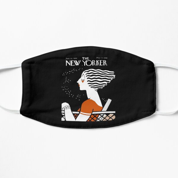 NEW YORKER : Vintage 1935 Magazine Cover Print Mask