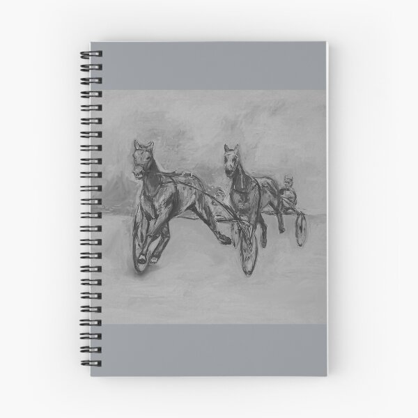 Item preview, Trotting Derby in gray designed and sold by Nicole Leidenfrost.
