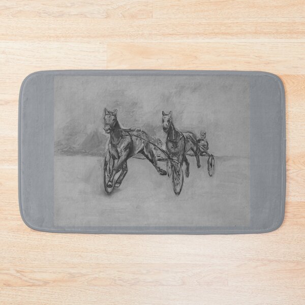 Item preview, Trotting Derby in gray designed and sold by Nicole Leidenfrost.