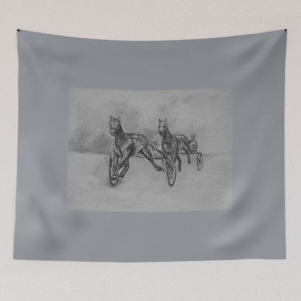 Item preview, Trotting Derby in gray designed and sold by Nicole Leidenfrost.