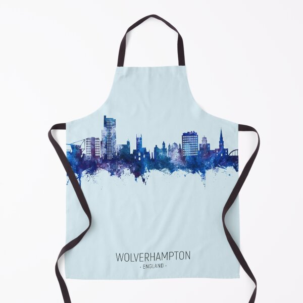 Item preview, Wolverhampton England Skyline designed and sold by ArtPrints.