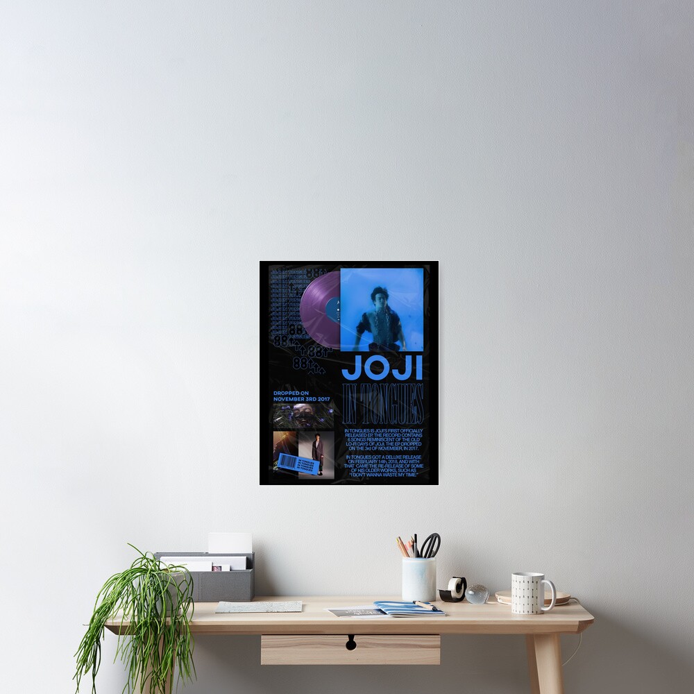 JOJI IN TONGUES POSTER Poster