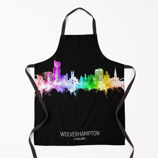 Item preview, Wolverhampton England Skyline designed and sold by ArtPrints.