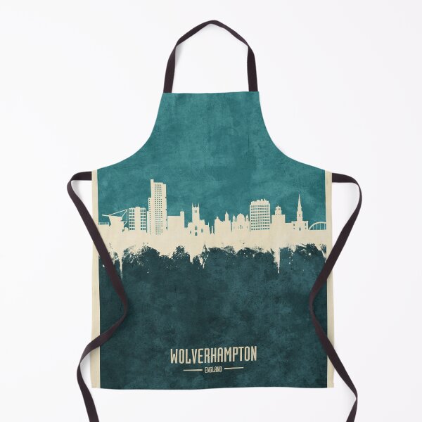 Item preview, Wolverhampton England Skyline designed and sold by ArtPrints.