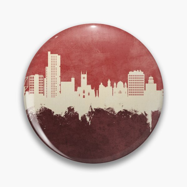 Item preview, Wolverhampton England Skyline designed and sold by ArtPrints.