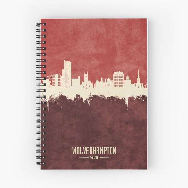 Item preview, Wolverhampton England Skyline designed and sold by ArtPrints.